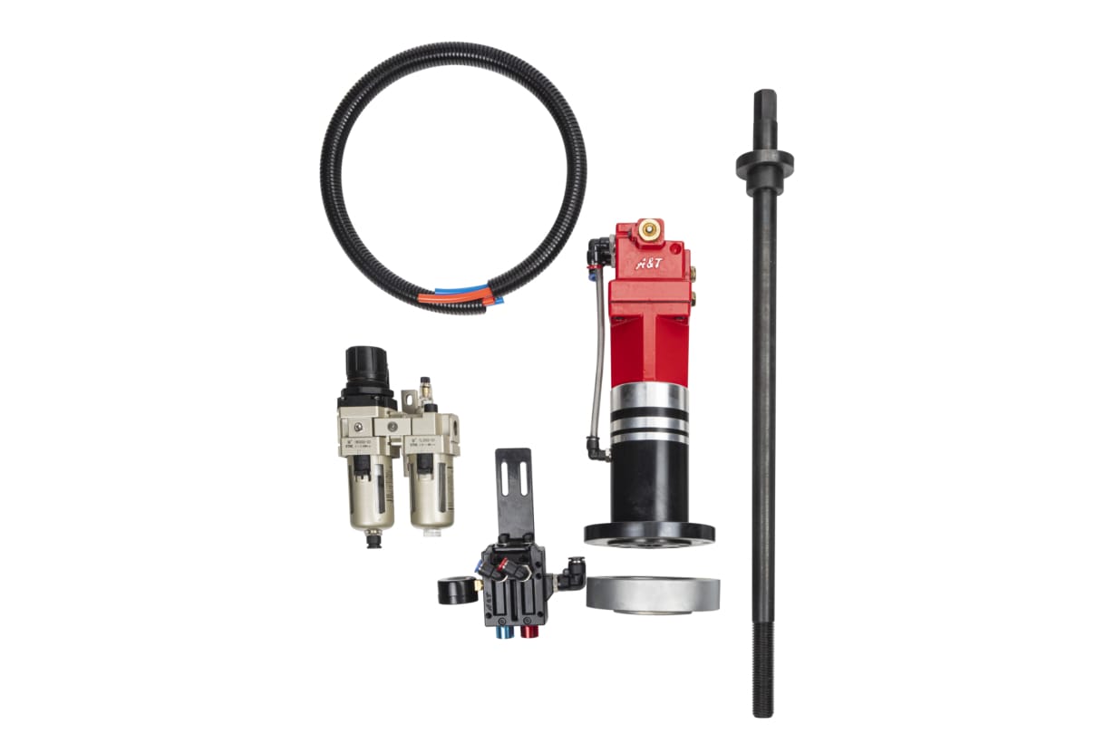 Пневматическая зажимная тяга для ISO50